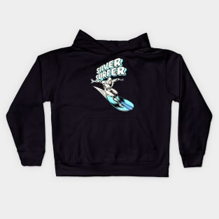 The Silver Surfer Kids Hoodie